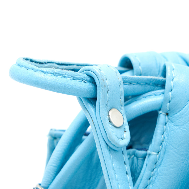 Loewe Mini Flamenco Nappa Blue SHW