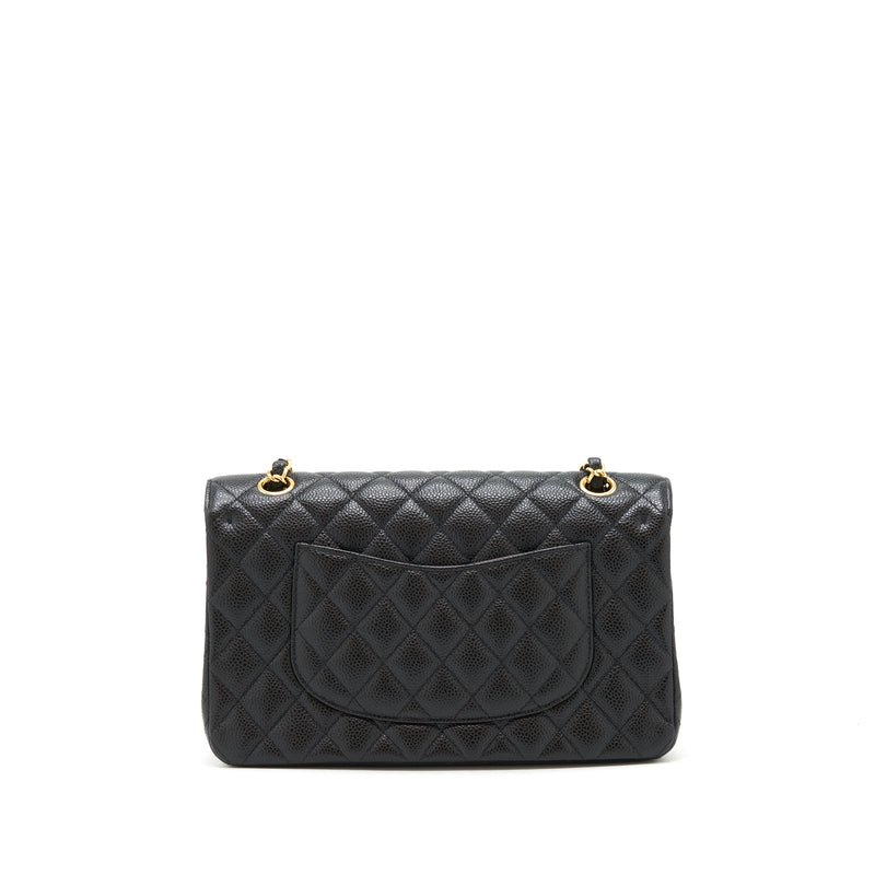 Chanel Medium Classic Flap Bag Caviar Black GHW