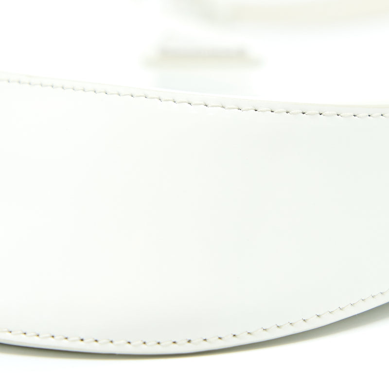 Prada Cleo Bag Calfskin White SHW