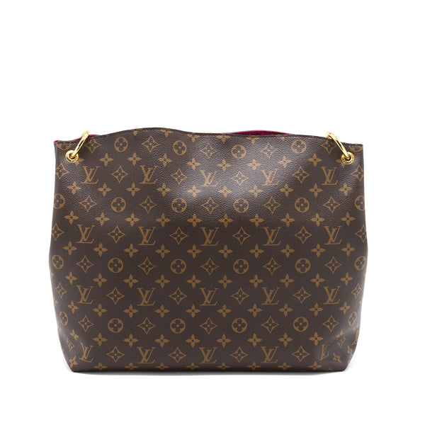 Louis Vuitton Graceful MM Monogram Canvas GHW (New Version)