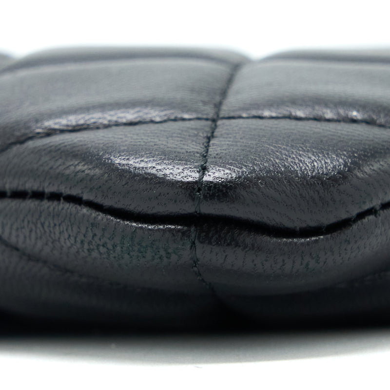 Chanel O Case Pouch Lambskin Black LGHW