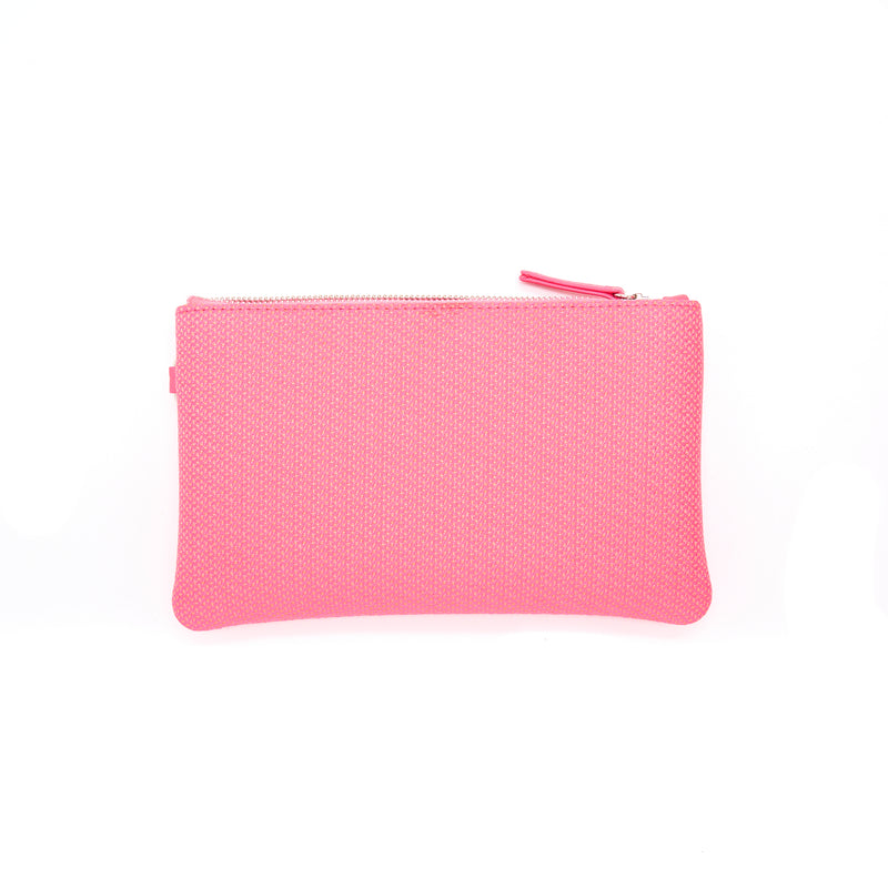 Chanel Deauville Tote Bag Hot Pink SHW