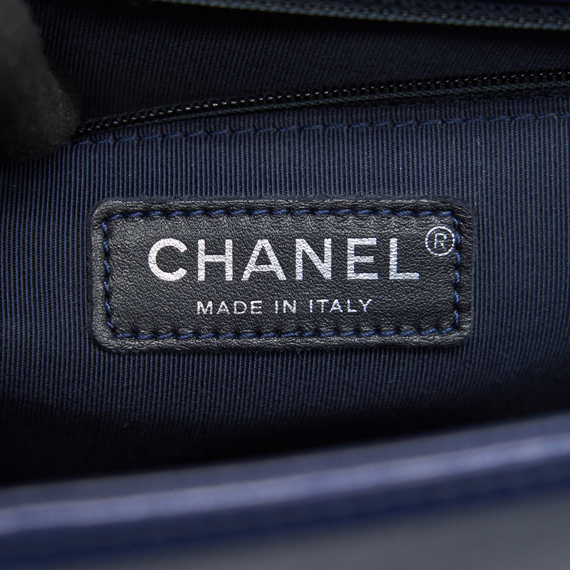 CHANEL LARGE LE BOY NAVY SHW