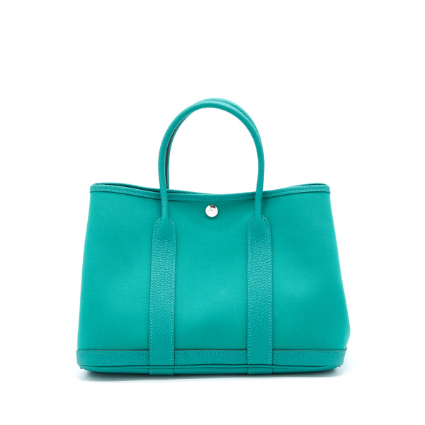 Hermes Garden Party 30 Green SHW Stamp D