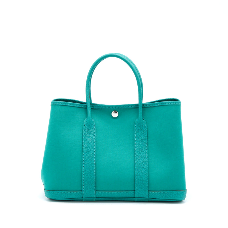 Hermes Garden Party 30 Green SHW Stamp D