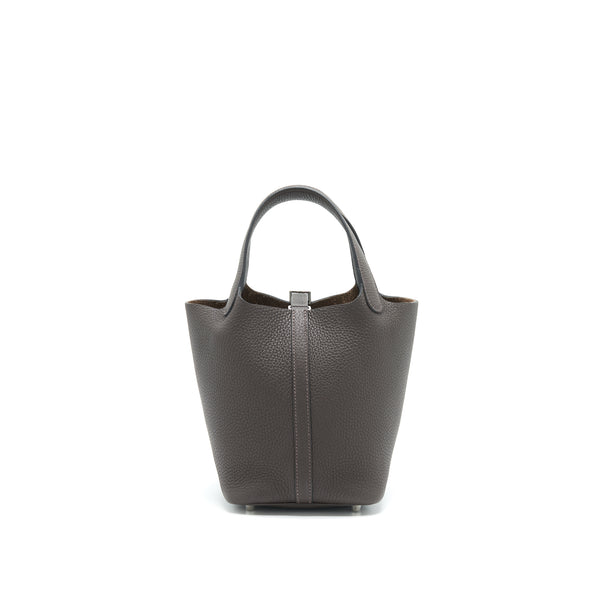 Hermes picotin 18 Lock Bag Ebene SHW stamp Z