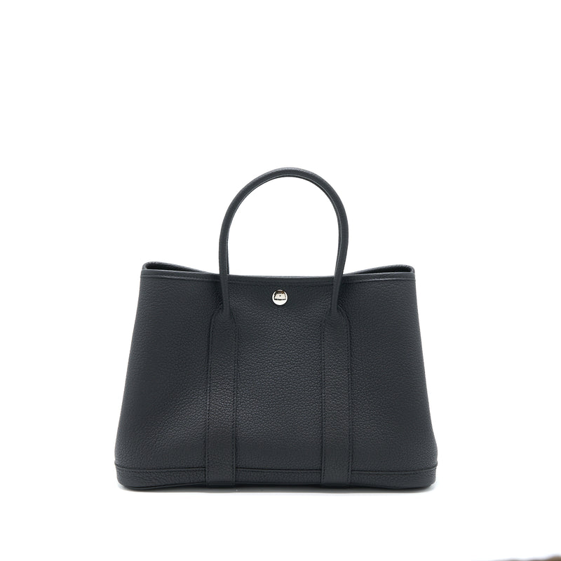 Hermes Garden Party 30 Negonda Black SHW Stamp U