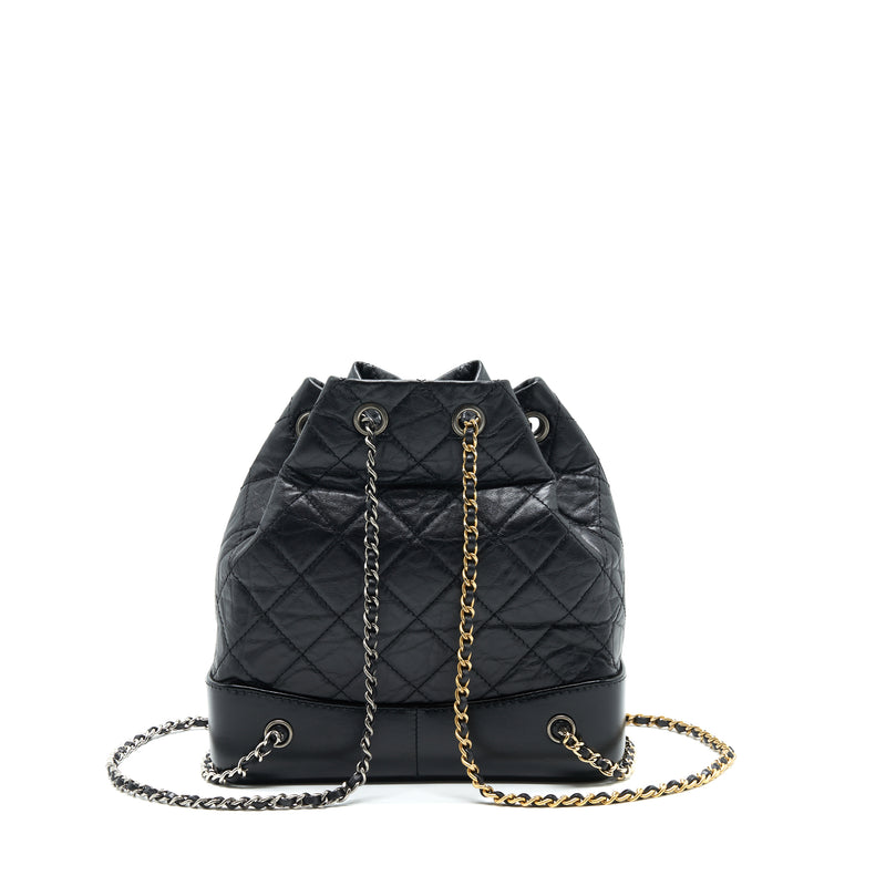 Leather backpack Chanel Black in Leather - 40194695
