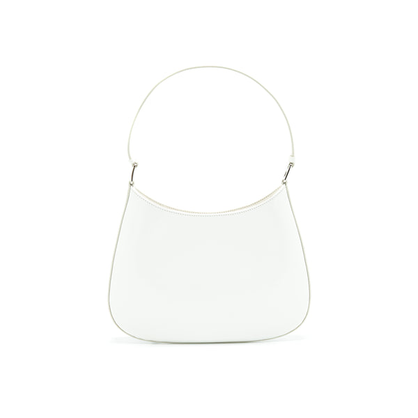 PRADA Cleo Bag in White SHW