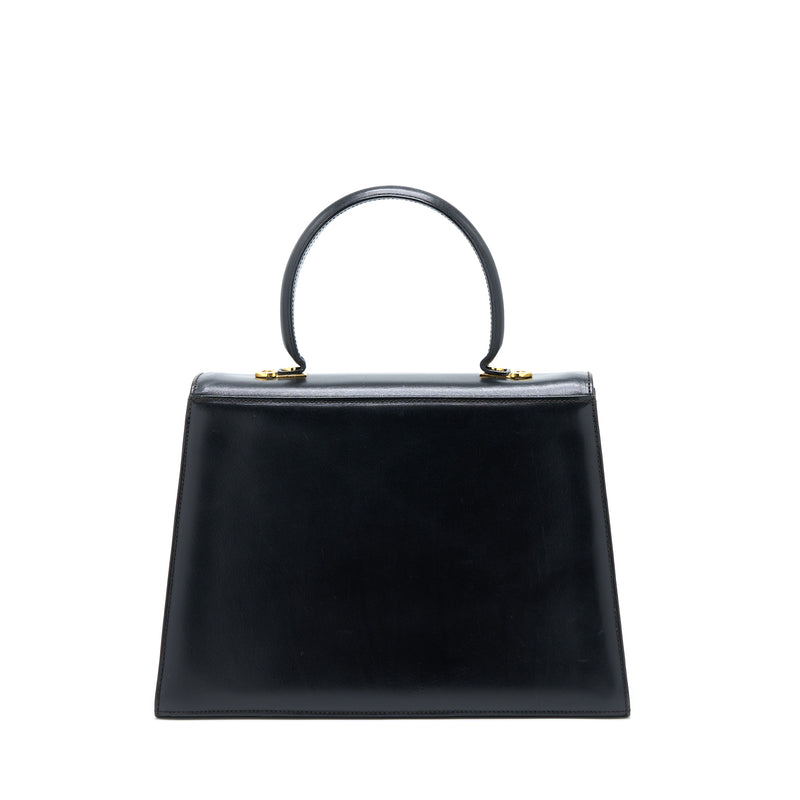 Ferragamo Vintage Gancinc Bag Black GHW