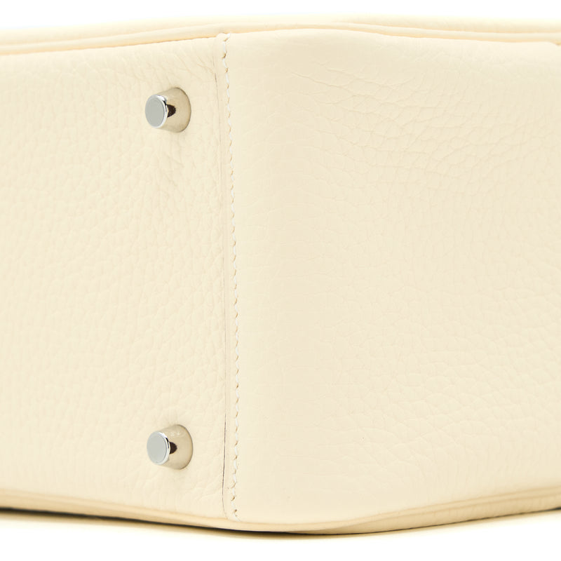 Hermes Mini Lindy Clemence Nata Multicolour Strap SHW Stamp U