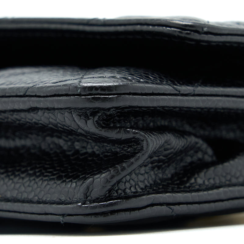 Chanel Classic Wallet On Chain Caviar Black GHW