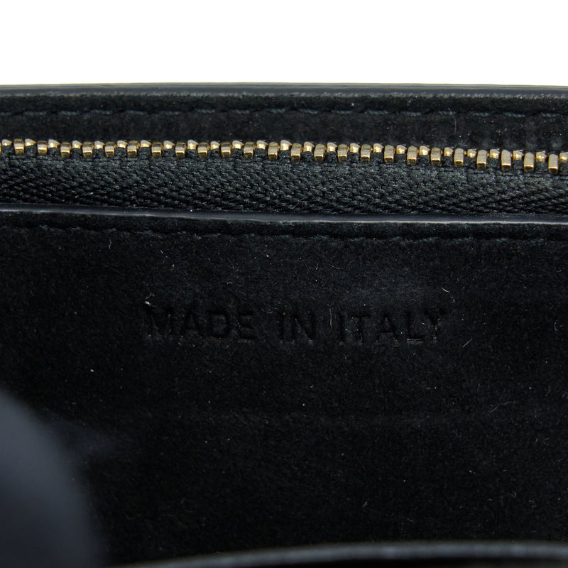 Dior Mini Saddle Belt Bag Calfskin Black GHW