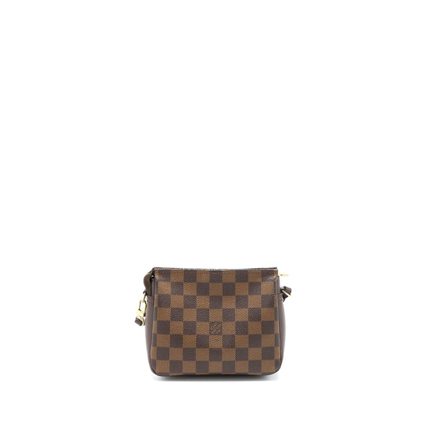 Louis Vuitton Mini Clutch Damier Ebene Canvas GHW