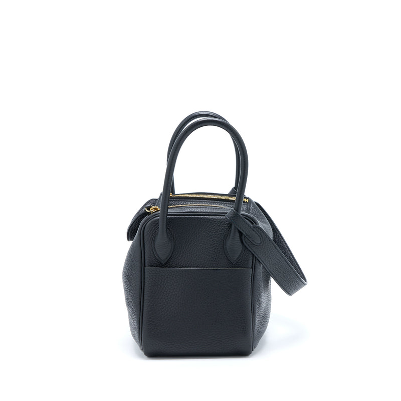 Hermes Lindy 26 Clemence Black GHW Stamp D