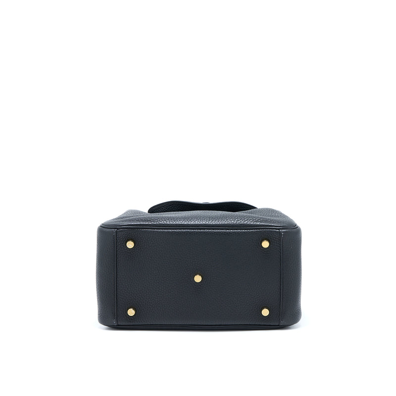 Hermes Lindy 26 Clemence Black GHW Stamp D