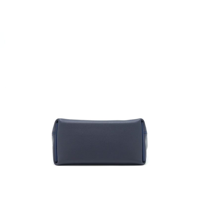 Hermes Mini 24/24 2424-21 Bag Swift Blue Nuit/Blue Navy SHW Stamp Z in 2023