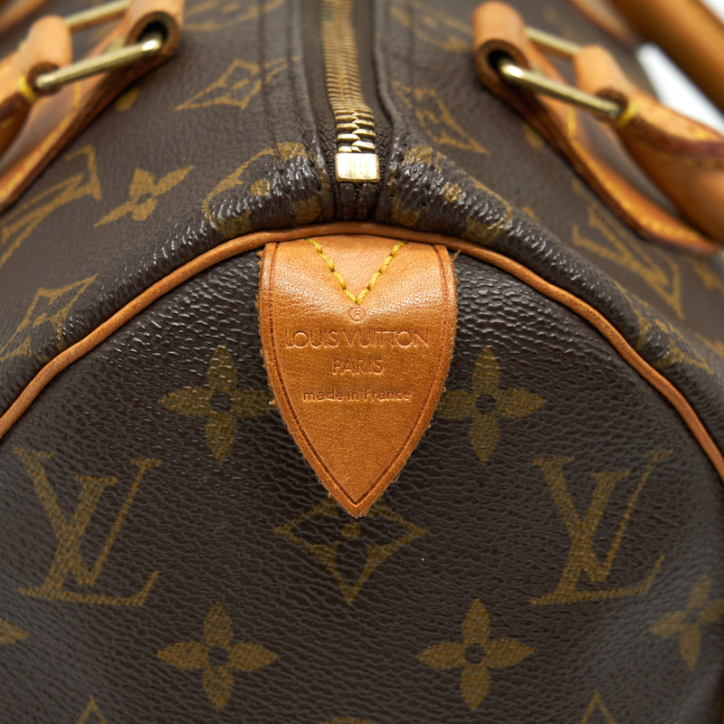 Louis Vuitton Speedy 25 Monogram Canvas GHW