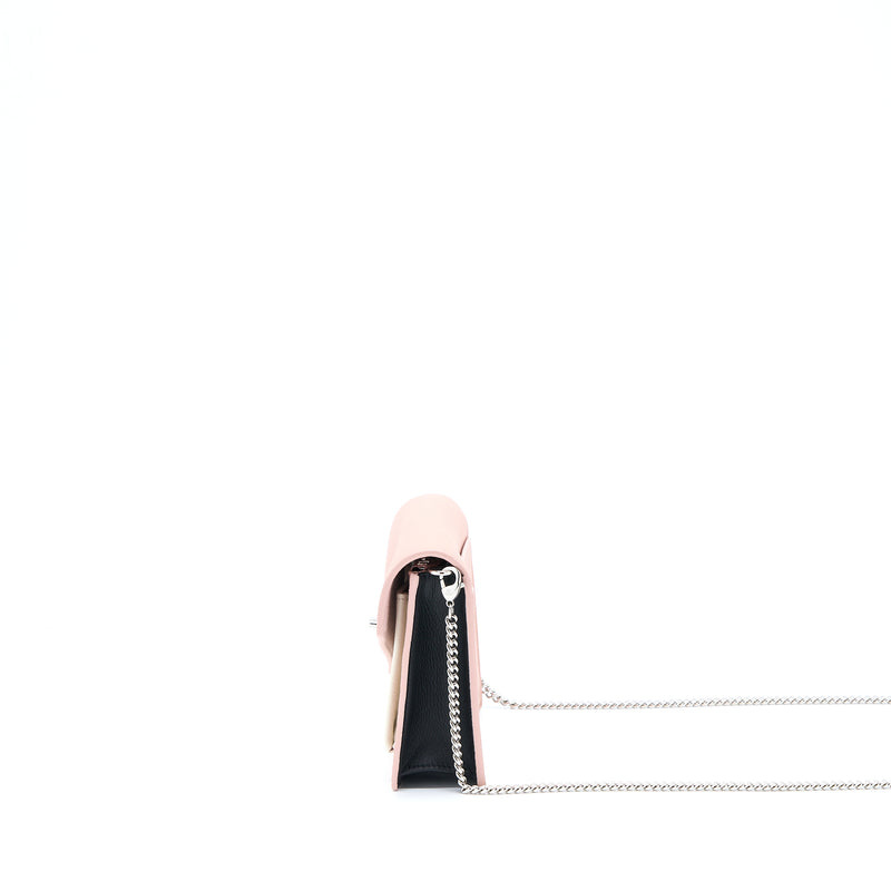 Louis Vuitton Mylockme Chain Pochette Calfskin Pink SHW