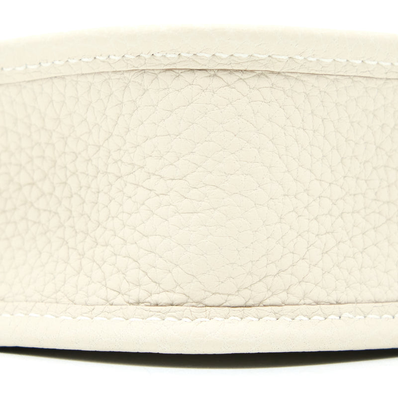 Hermes Mini Evelyn Clemence Craie GHW Stamp U