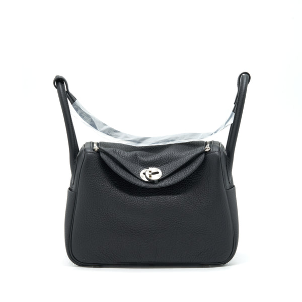 Hermes Lindy 26 Clemence Black SHW Stamp Z