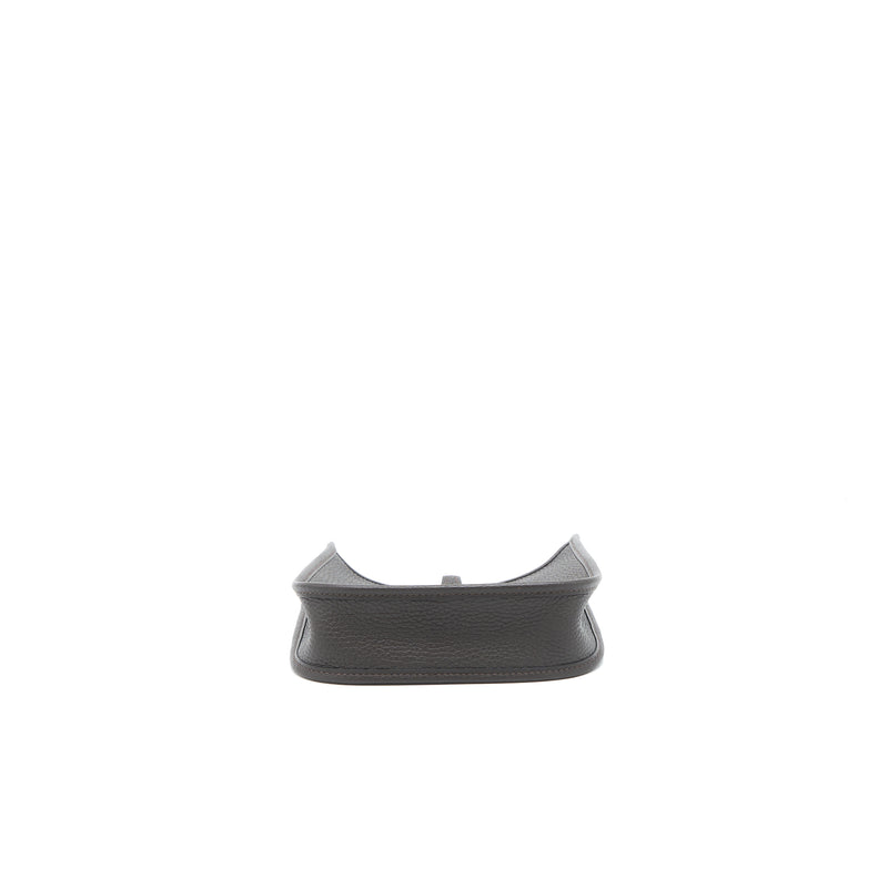 Hermes Mini Evelyn Clemence Ebene/Havane SHW Stamp Z