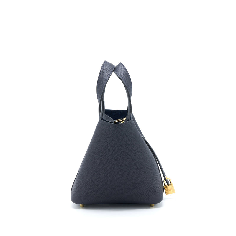 Hermes Picotin 18 Lock Bag Clemence 3Y Caban GHW Stamp U