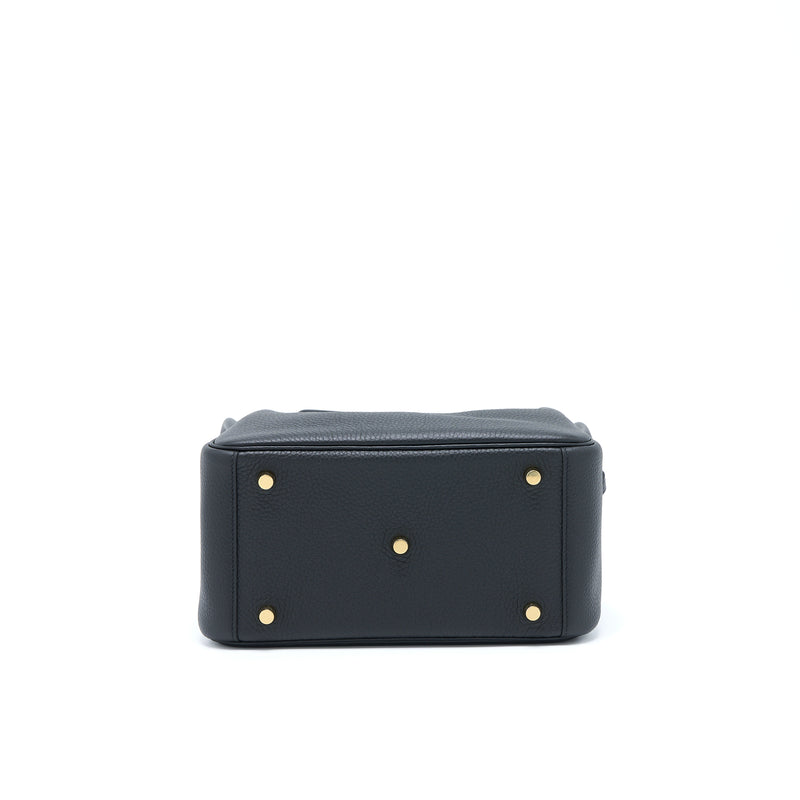 Hermes Lindy 26 Clemence Black GHW Stamp U