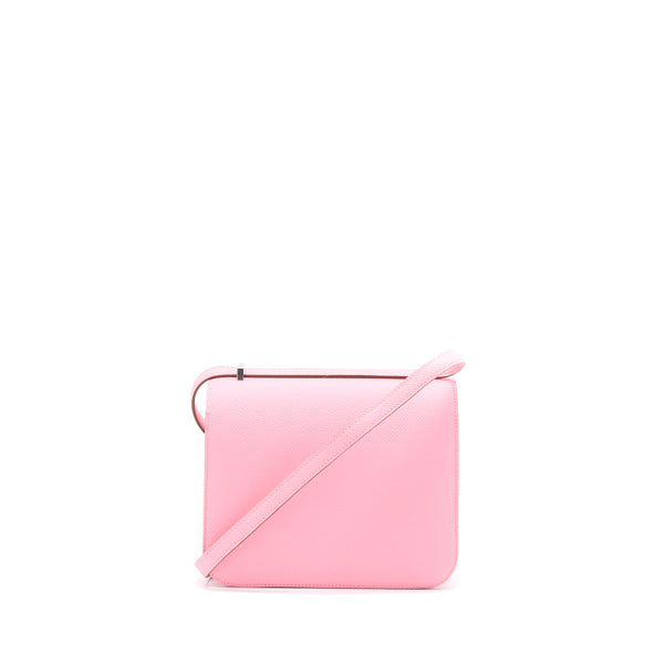 Hermes Mini Constance Epsom 1Q Rose Confetti SHW Stamp Y