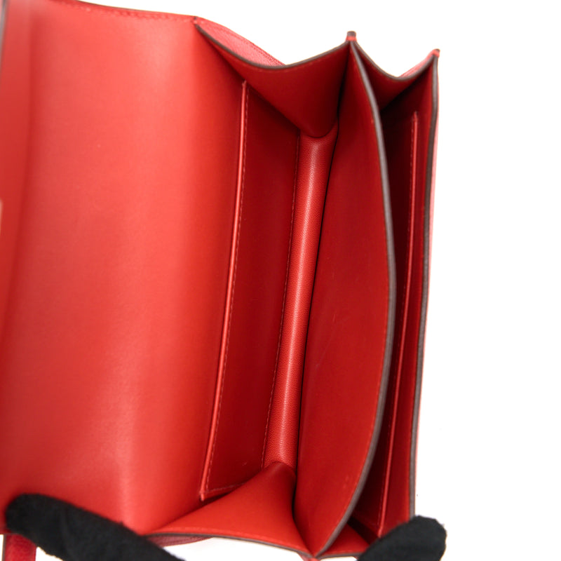 Hermes Mini Constance Epsom S5 Rouge Tomate SHW Stamp A