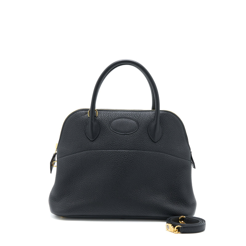 Hermes Bolide 31 Clemence Black GHW Stamp Y