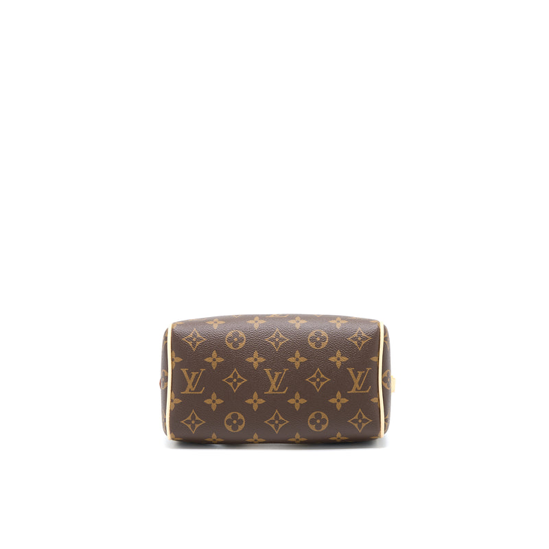 Louis Vuitton Speedy 20 Bandouliere Monogram Canvas GHW