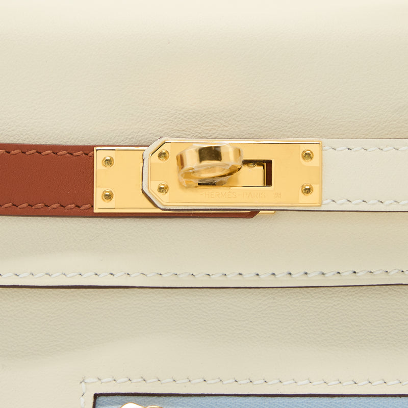 Hermes Kelly Cut Lime Swift Gold Hardware