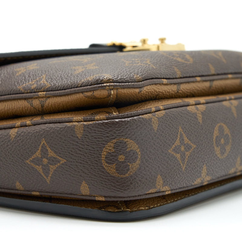 Louis Vuitton Pochette Métis Reverse Monogram Canvas GHW