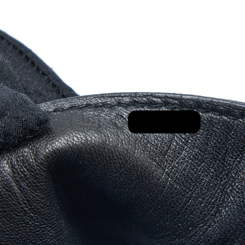 Hermes Toolbox 20 Mat Crocodile/Swift Black SHW Stamp Square R