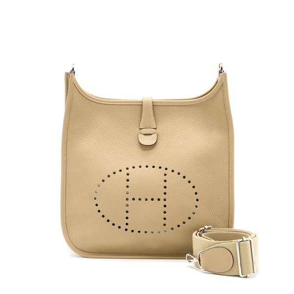 Hermes Evelyne 29 Clemence Trench SHW Stamp Z