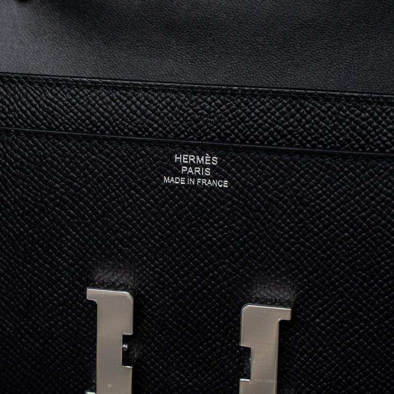 Hermes Constance to Go Epsom Black SHW Stamp B