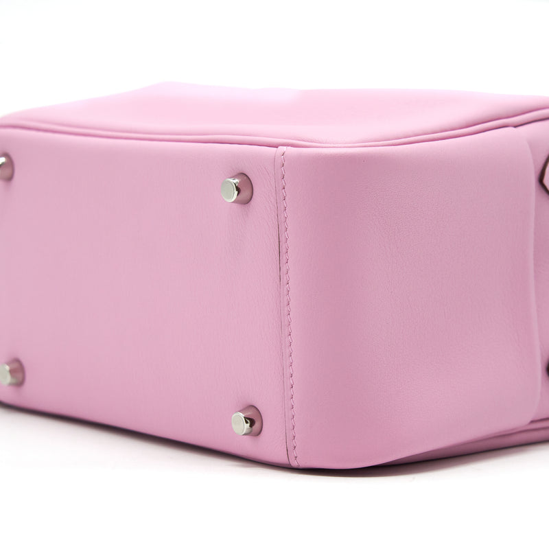 Hermes Mini Lindy Swift X9 Mauve Sylvestre SHW Stamp U