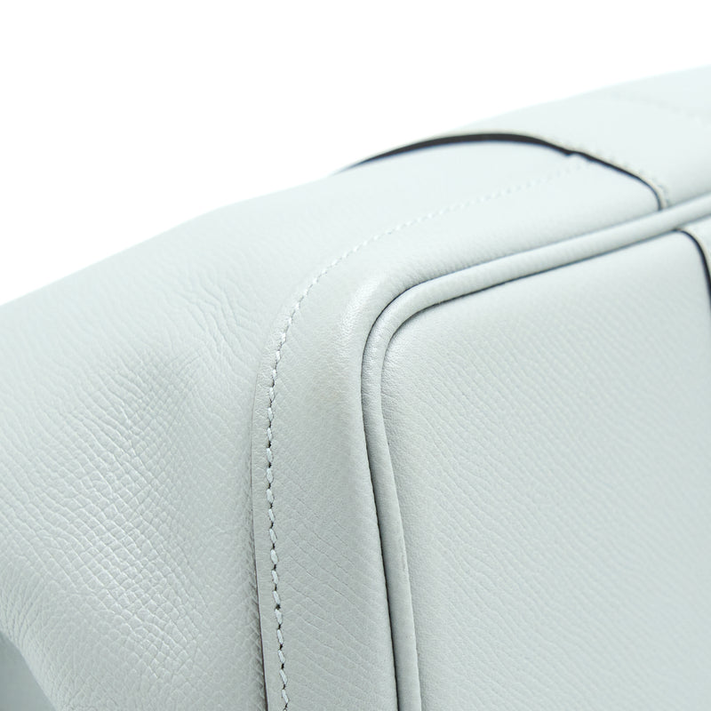 Hermes Garden Party 36 Epsom Light Grey SHW Stamp A