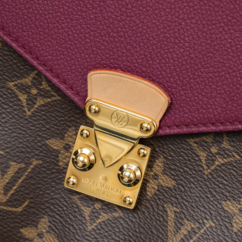 Louis Vuitton Aurore Monogram Canvas and Leather Pallas Chain Bag