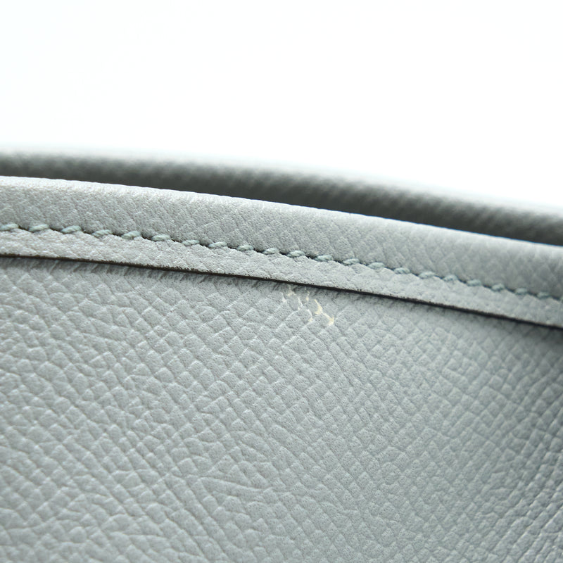 Hermes Garden Party 36 Epsom Light Grey SHW Stamp A