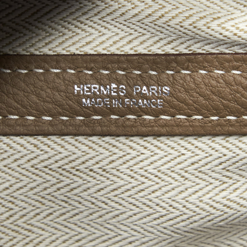 Hermes Garden Party 36 Negonda Etoupe SHW Stamp Z