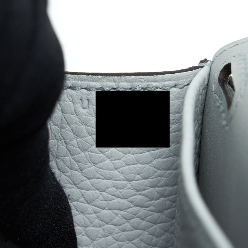 Hermes Halzan 25 Clemence Blue Pale SHW Stamp U