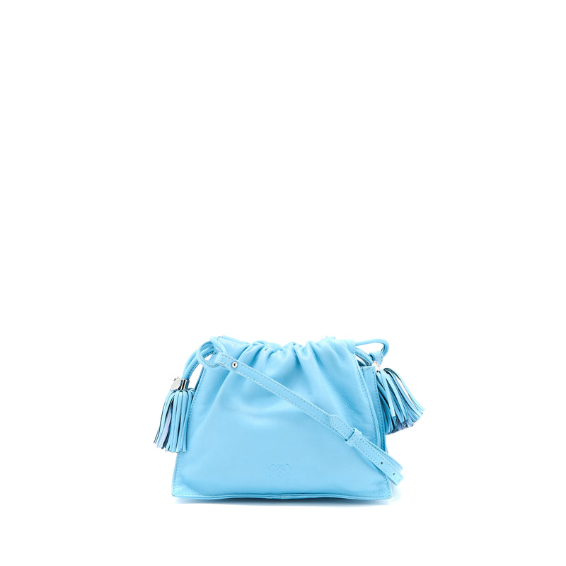 Loewe Mini Flamenco Nappa Blue SHW
