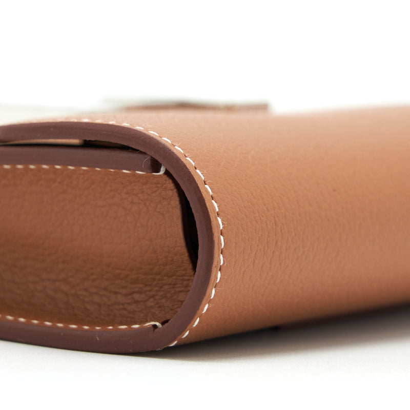 Hermes Constance Slim Evercolor Gold SHW Stamp Z