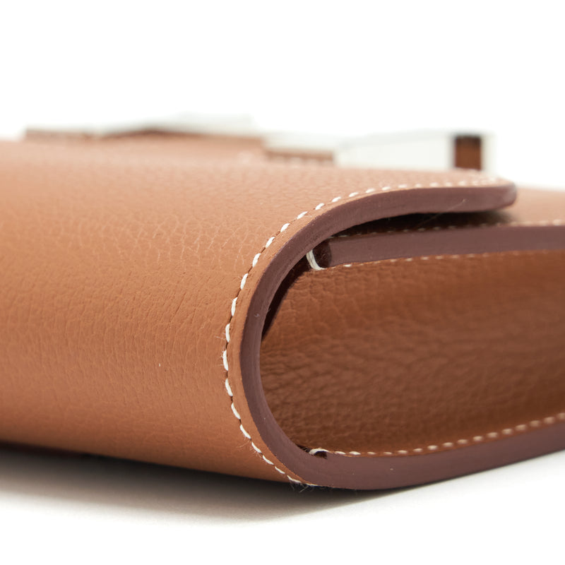 Hermes Constance Slim Evercolor Gold SHW Stamp Z