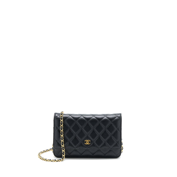 Chanel Classic Wallet On Chain Caviar Black GHW