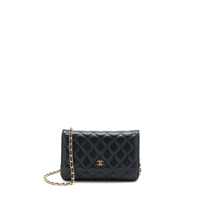 Chanel Classic Wallet On Chain Caviar Black GHW