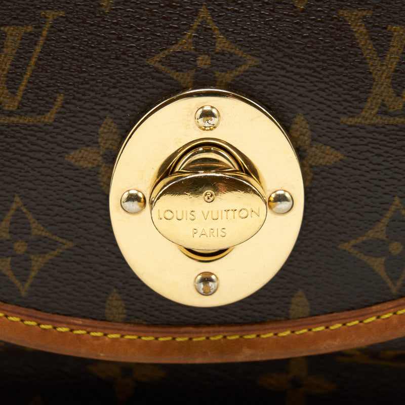 Louis Vuitton Vintage Large Shoulder Bag Monogram Canvas GHW