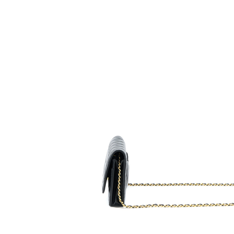 Chanel Classic Wallet On Chain Caviar Black GHW